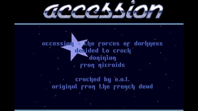 Amiga Cracktro - Dominium by Accession