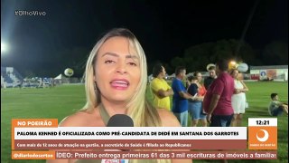 Pré-candidata a prefeita de Santana dos Garrotes afirma que ‘time que está ganhando, não se mexe’