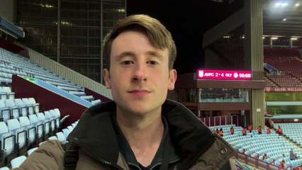 Aston Villa stunned by Olympiacos in first leg of Europa Conference League semi-final