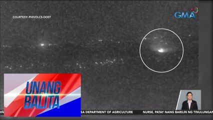 Grass fire, sumiklab sa Taal Volcano Island | UB