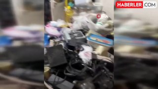 Sultangazi'de tahliye edilen yaşlı kardeşlerin evinden 4 kamyon çöp çıktı