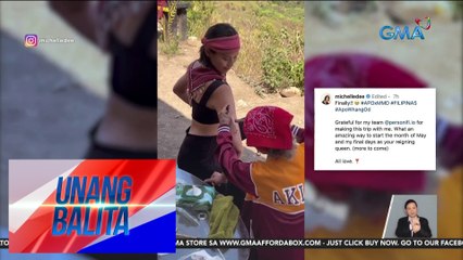 Miss Universe Philippines 2023 Michelle Dee, nagpa-tattoo kay Apo Whang-Od | UB