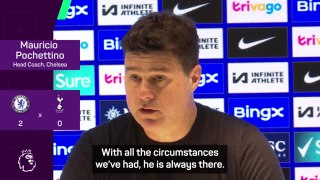 Pochettino says Gallagher's Chelsea future is out of his hands
