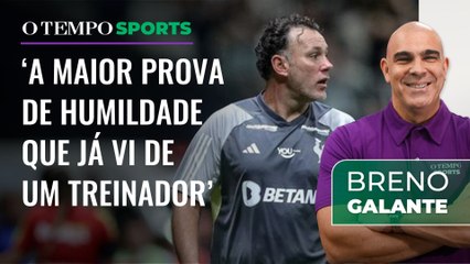 Breno Galante fala de Milito nos bastidores do Galo: "sempre conversando"