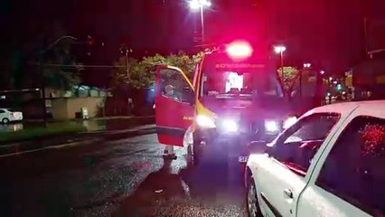 Jovem fica ferida ao cair de moto no São Cristóvão
