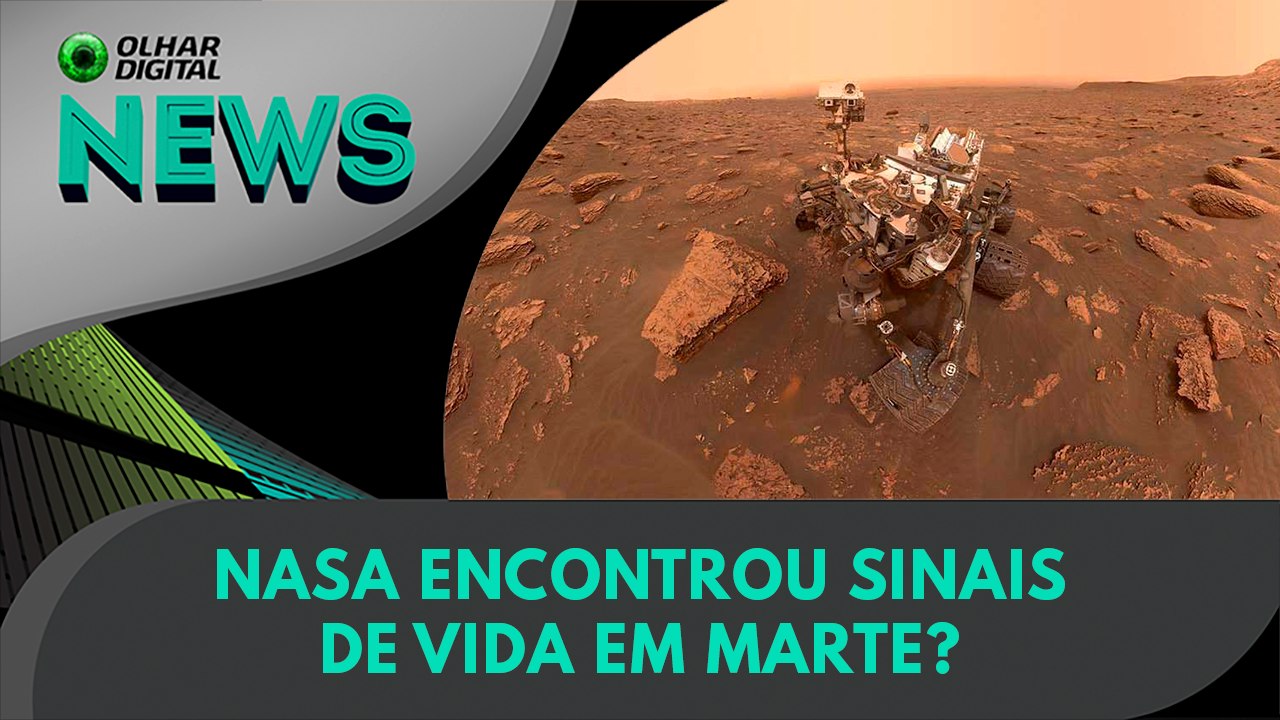 NASA encontrou sinais de vida em Marte? | 02:05:2024 | #OlharDigital