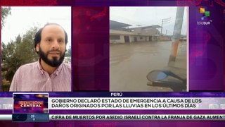 Perú declara estado de emergencia en varios distritos por lluvias