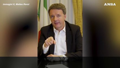 Renzi: "Mi candido alle Europee e se saro' eletto andro' in Parlamento"