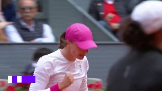 Swiatek breezes into a maiden Madrid Open final