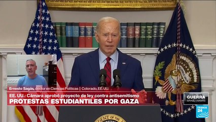 Ernesto Sagás: 'Es poco probable que la ley contra el antisemitismo pase en el Senado de EE. UU.'