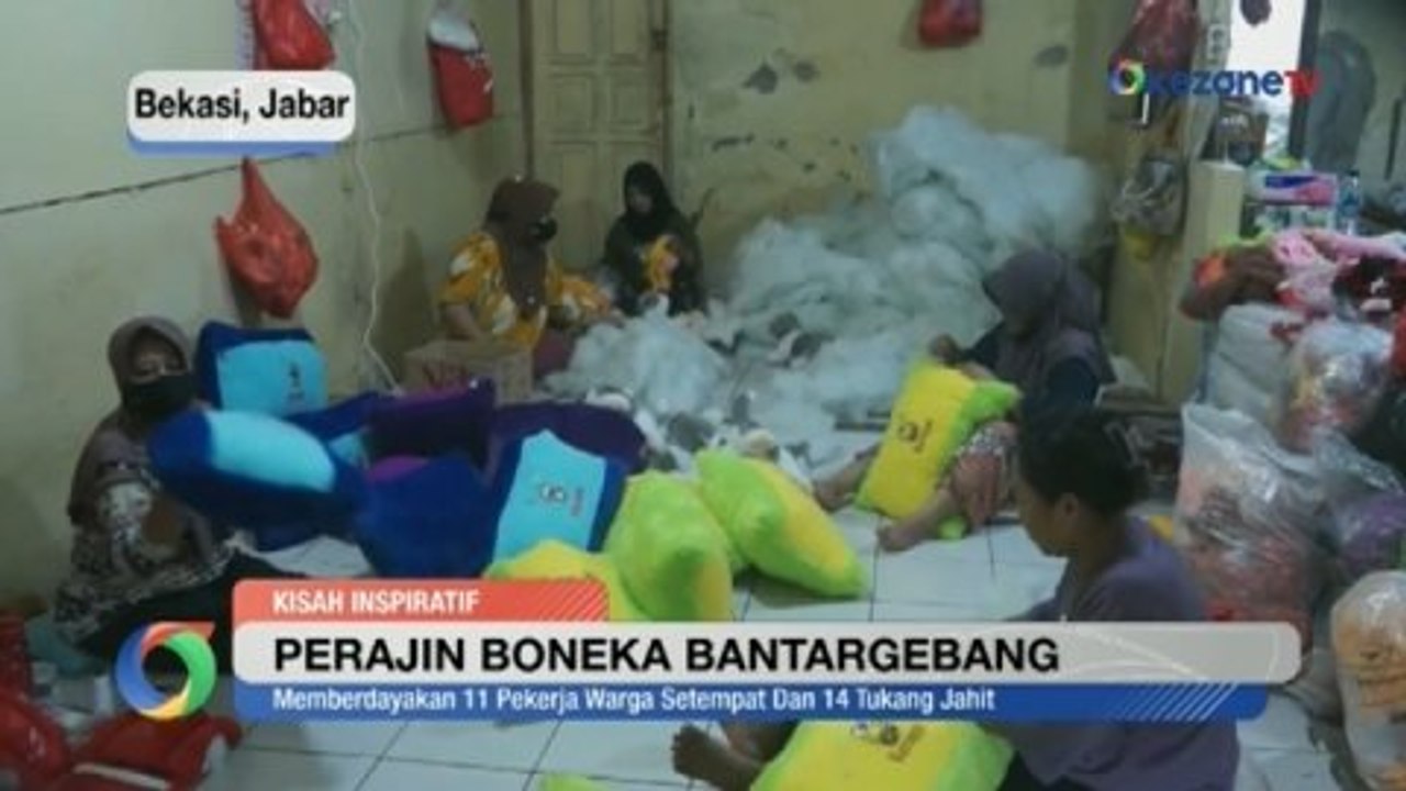 IRT Merintis Usaha Pembuatan Boneka sejak Tahun 2019