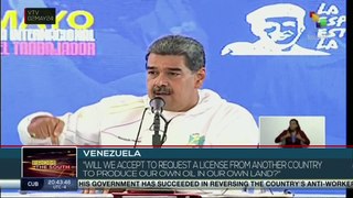 President Maduro denounces U.S. attempt to impose colonialist model