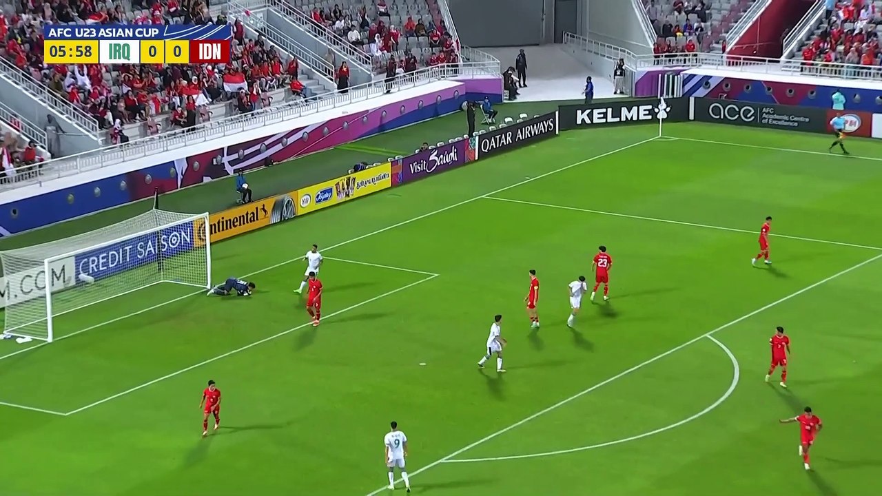 【FULL MATCH】 lND vs lRQ | U-23