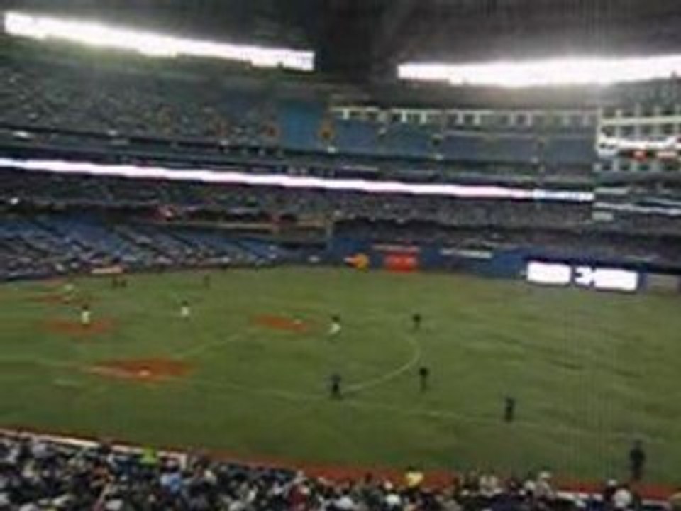 Stade pendant le match