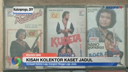 Kakek Berusia 63 Tahun Koleksi 700 Kaset dari Era 80-an