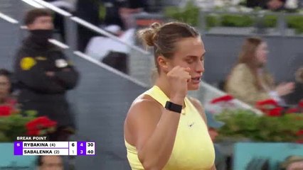 Sabalenka sets up mouthwatering Swiatek final in Madrid