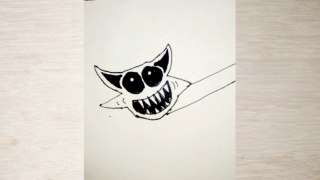 How to draw Smile cat Zoonomaly