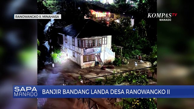 Banjir Bandang Terjang Sejumlah Rumah Dan Fasilitas Publik