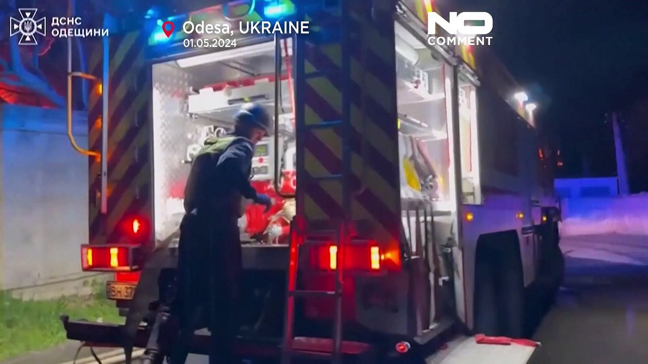 روسيا تقصف أوديسا بصاروخ باليستي.. حريق ضخم وعشرات الجرحى