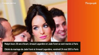Arnaud Lagardère : Rares photos de leur mariage intime, un couple très discret avec 30 ans d'écart