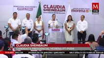 Claudia Sheinbaum negó pedirle a Jorge Álvarez Máynez que decline a favor de su candidatura