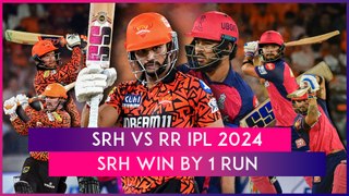 SRH vs RR IPL 2024 Stat Highlights: Sunrisers Hyderabad Beat Rajasthan Royals By One Run
