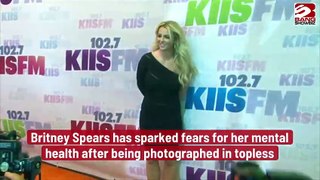 Britney Spears' Topless Incident Fuels Mental Health Worries.