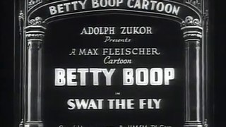 Betty Boop (1935) Swat the Fly, animated cartoon character designed by Grim Natwick at the request of Max Fleischer.