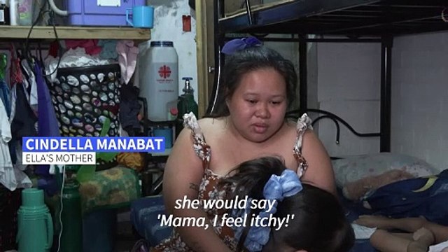 Kids study in overheated slums as Philippines shuts schools