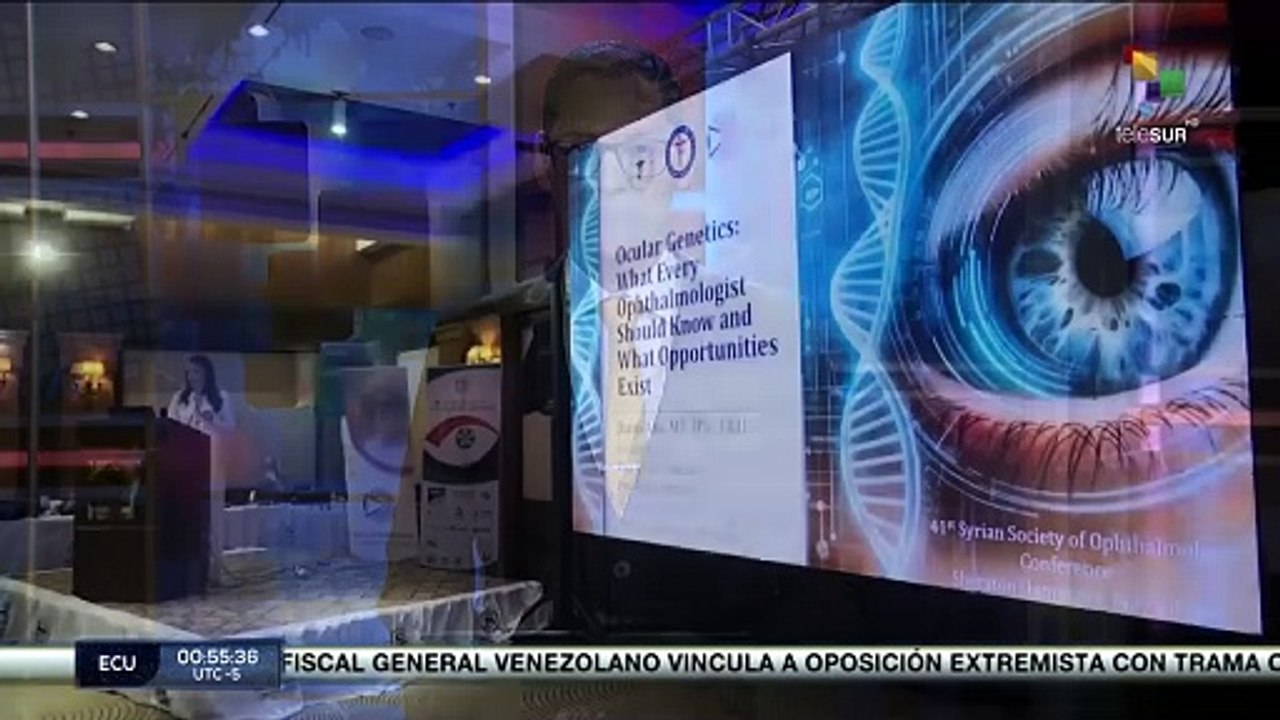 En Siria concluyó la 41° conferencia anual de la asociación de oftalmólogos