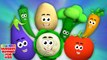 Ten Little Vegetables Counting Numbers and Kids Learning Videos