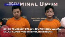 Tampang AARN dan Adik Tersangka AT, Pelaku Pembunuhan Wanita dalam Koper