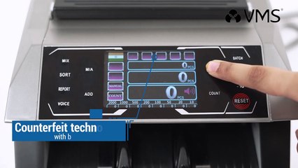 Efficiency Unleashed: Introducing the Mix Value Counter VCM03 | Currency Counting Machine