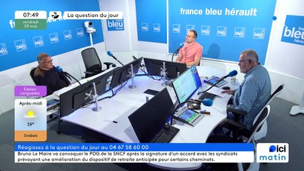 Mathieu Marchal, représentant FO au collège des Salins de Villeneuve les Maguelone