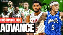 Celtics Eliminate Heat   First Round MVPs | The Big 3 NBA Podcast