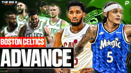 Celtics Eliminate Heat + First Round MVPs | The Big 3 NBA Podcast