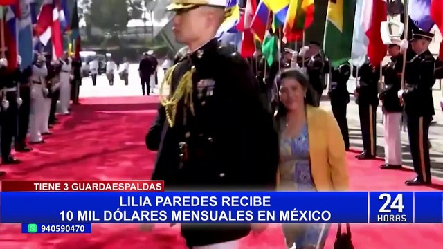 Vida de lujo en México: Lilia Paredes recibe 10 mil dólares al mes y cuenta con guardaespaldas