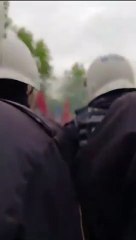 1 Mayıs'ta polisin ölümden döndüğü anlar ortaya çıktı