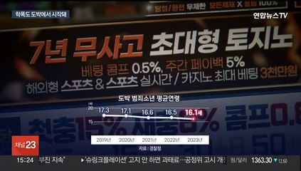 16세까지 어려진 도박소년범들…경찰, 대리입금 경보 발령