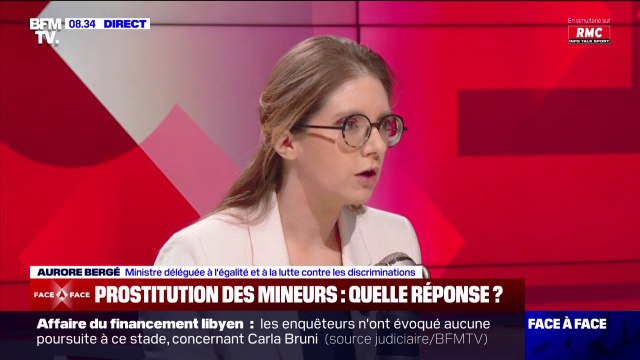 Pornographie violente: On attend la décision du Conseil constitutionnel pour qu'il permette à Pharos de retirer ces contenus , déclare Aurore Bergé, ministre déléguée à l'égalité et à la lutte contre les discriminations