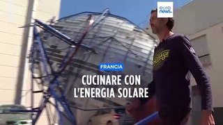 Marsiglia: come cucinare con la luce solare senza elettricità