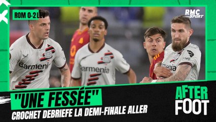AS Roma 0-2 Leverkusen : "Une fessée", le debrief de la demi-finale aller