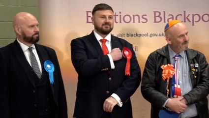 Watch: Labour election victory announced in Blackpool South
