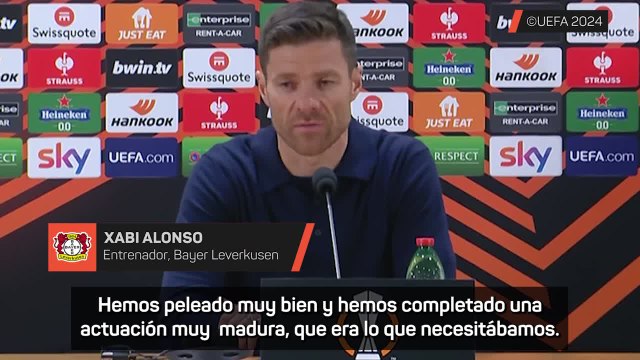 Xabi Alonso: Hicimos un gran partido, pero aún queda la vuelta en Leverkusen