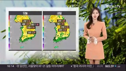 [날씨] 오늘 서울 한낮 29도…내일도 때이른 여름 더위
