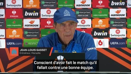 Marseille - Gasset : “Un petit goût amer”