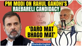PM Modi Takes Jibe at Rahul Gandhi's Candidature & Priyanka Gandhi's Absence | Oneindia News