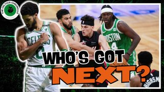 Who will the Celtics face in the second round?