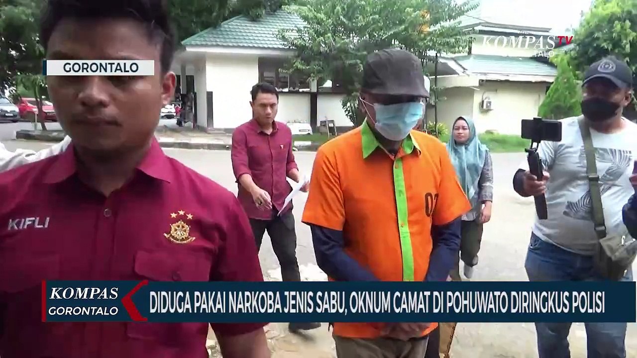 Oknum Camat di Pohuwato Ditangkap Polisi Diduga Gunakan Narkoba Jenis Sabu