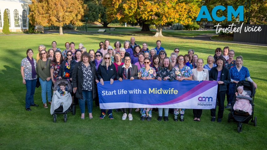 Midwives from the Launceston General Hospital celebrated an international day early with their annual walk. Video by Aaron Smith (3/5/2024)